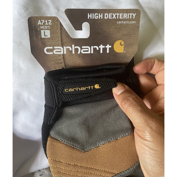 Carhartt Men's Flex Tough II High Dexterity Gloves A712 Size L - Picture 3 of 7